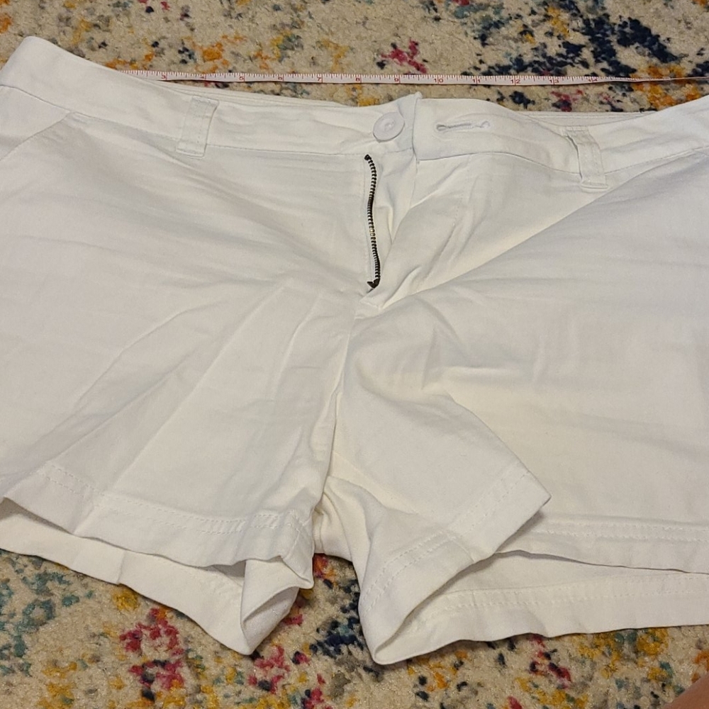 White Shorts